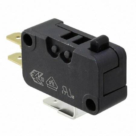 ZF ELECTRONICS Basic / Snap Action Switches Spdt Qc Straight Button .1A 125-250V D413-R1AA-G2